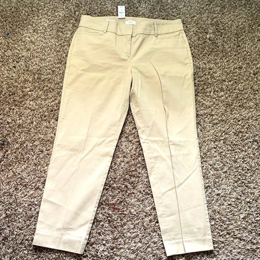 Mid-Rise LOFT Ankle Pants